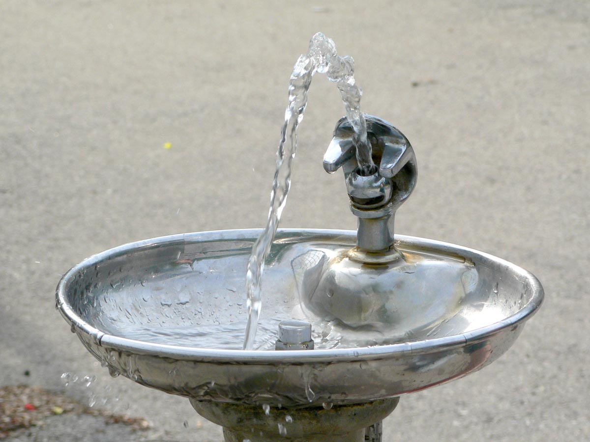 A typical drinking fountain: Source Wikipedia